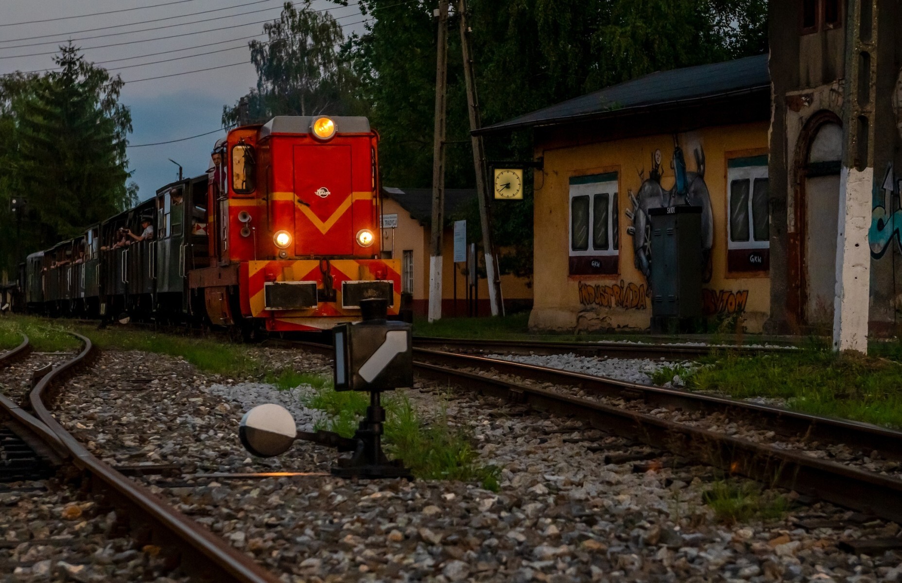 Morderstwo w Induexpressie, czyli nocna przejażdżka wąskotorówką w nieco innym klimacie